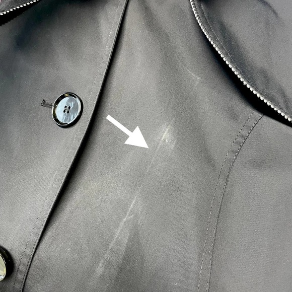 Ellen Tracy Black Button Front Lined Jacket Blazer Size L - Picture 5 of 12